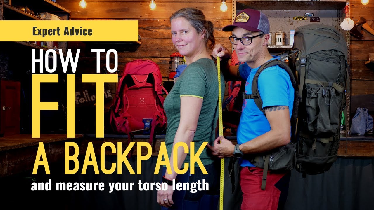 HOW TO FIT A BACKPACK AND HOW TO MEASURE TORSO SIZE