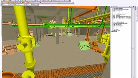 A Navisworks Tour of a Wastewater Treatment Plant Design