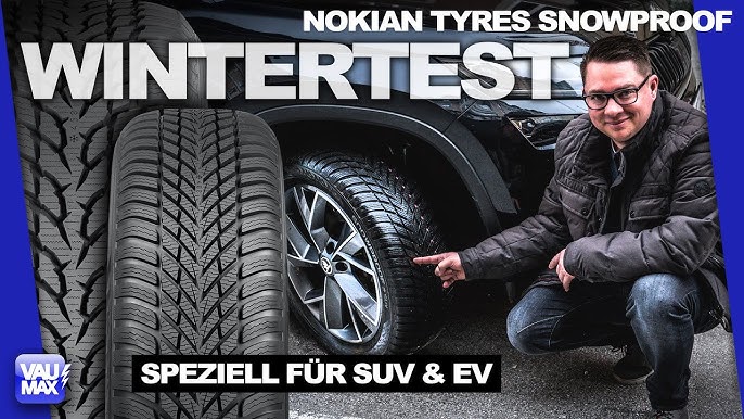 Nokian Snowproof P winter tire: Designed to deliver peace of mind - YouTube