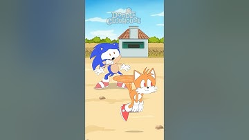 Sonic vs Squid games.. #animation #sonic #squidgames #tails