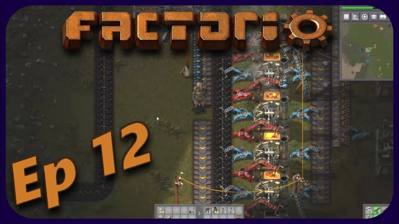 🔧 Factorio ⚙ | Expansion & Steel | Ep 12