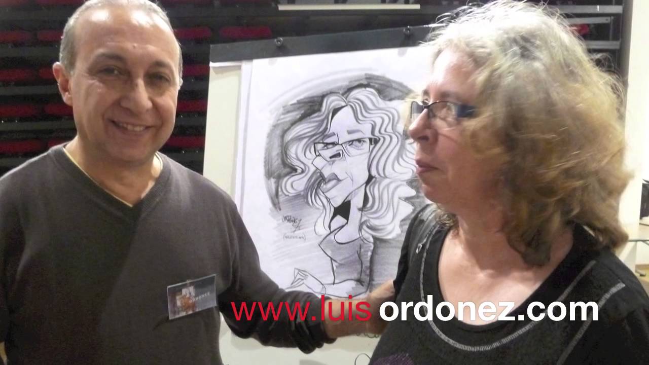 COMO DIBUJAR CARICATURAS LUIS ORDOÑEZ 2