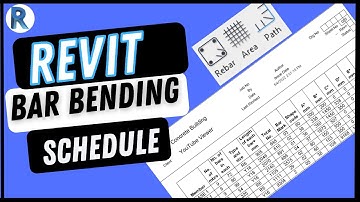 Revit structure I Bar bending schedule BBS I Rebar schedule in Revit