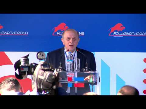 ლევან ბერძენიშვილმა რესპუბლიკელების XVI ყრილობა გახსნა