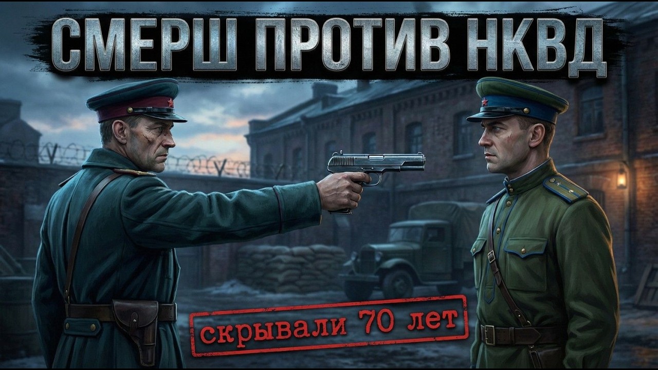 ОНИ ОХОТИЛИСЬ ДРУГ НА ДРУГА - война СМЕРШ против НКВД