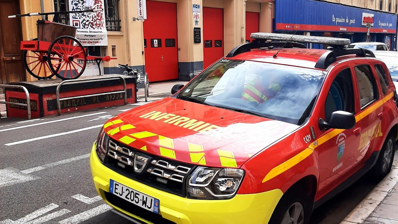 Emergency Vehicles 🚓🚑 | Nice & Monaco Compilation – Blue Lights / Gyrophares