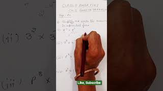 Class 8 Maths Chapter 2 Power Play ⚡ | Page 29 Solution #shorts