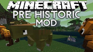 Minecraft: Pre-Historic mod - DINOSAURS IN MINECRAFT! :O [Minecraft 1.4.2 mod review]
