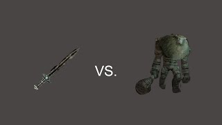 Shadow of the colossus all bosses vs sword of dormin.