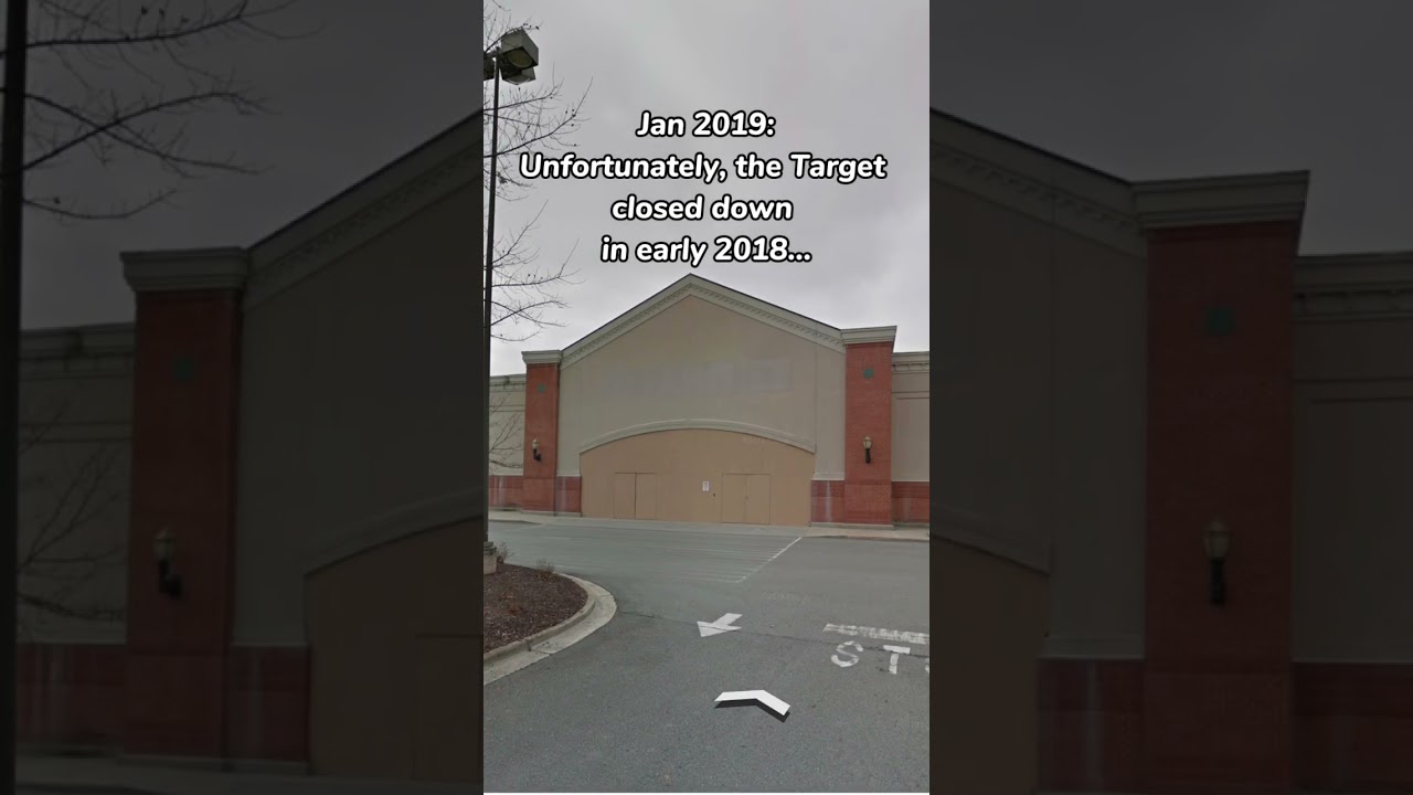 A Target closes down in Macon, Georgia… 