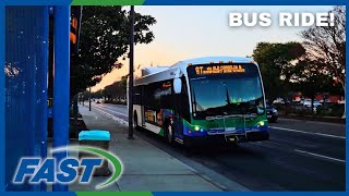 Fast Transit | 2013 Gillig BRT HEV 13643 on route 8T to Solano Town Center