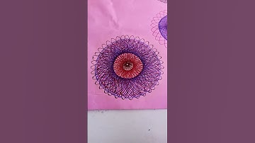 What #does #this #pattern #resembl #rangoli #viral  #spirograph #shorts #2024🤔