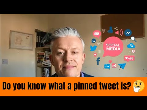 Video: Che cos'è un tweet appuntato su Twitter?
