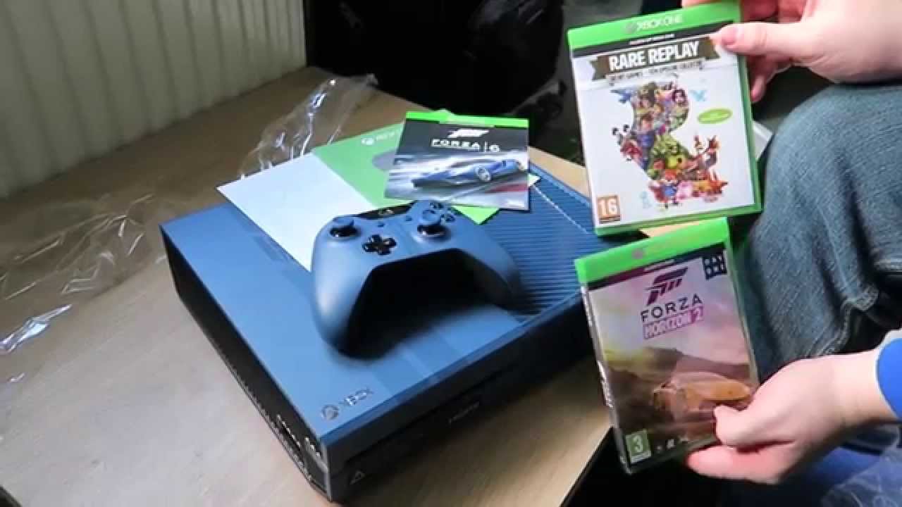 Unboxing Xbox One Limited Edition Forza Motorsport 6 Bundle Youtube