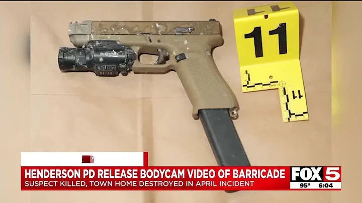 Henderson police release body cam footage from weekend-long barricade