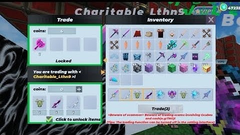 Proof(3) how to get rich using trade system in skyblock blockman go