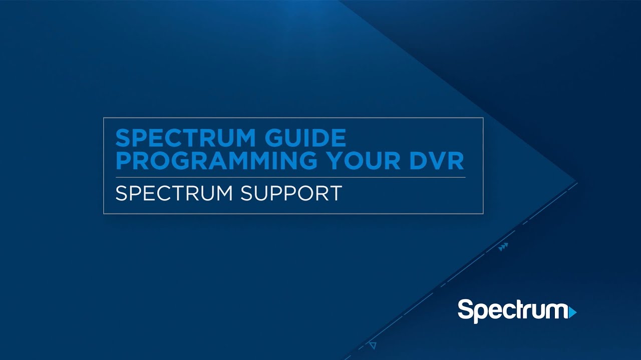 Spectrum Guide – Dvr