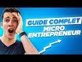 Devenir microentrepreneur  tutoriel complet 2024