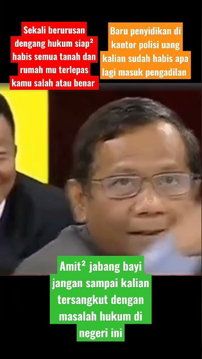 Mafia Hukum Itu Nyata Bukan Ghoib #shorts #hukum #mafia #pengadilan #polisi #mahfudmd #korupsi #suap