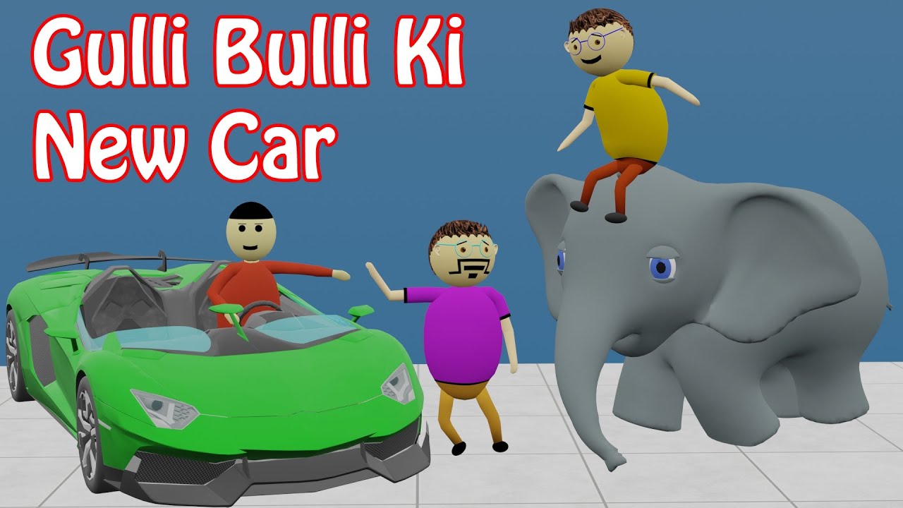 Download Gulli Bulli Ki New Car | Gulli Bulli Aur Elephant | Make Joke Of Horror