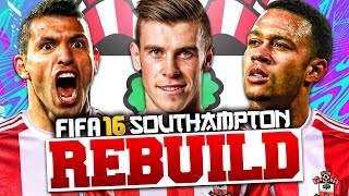 REBUILDING SOUTHAMPTON! FIFA 16 Career Mode (RETRO REBUILD)