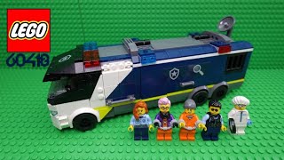 LEGO 60418 Police Mobile Crime Lab Truck