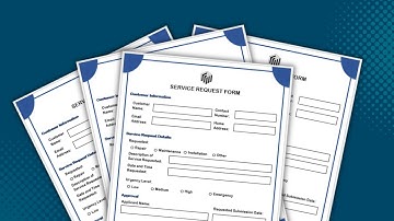 How to a Sample Service Request Form in Word