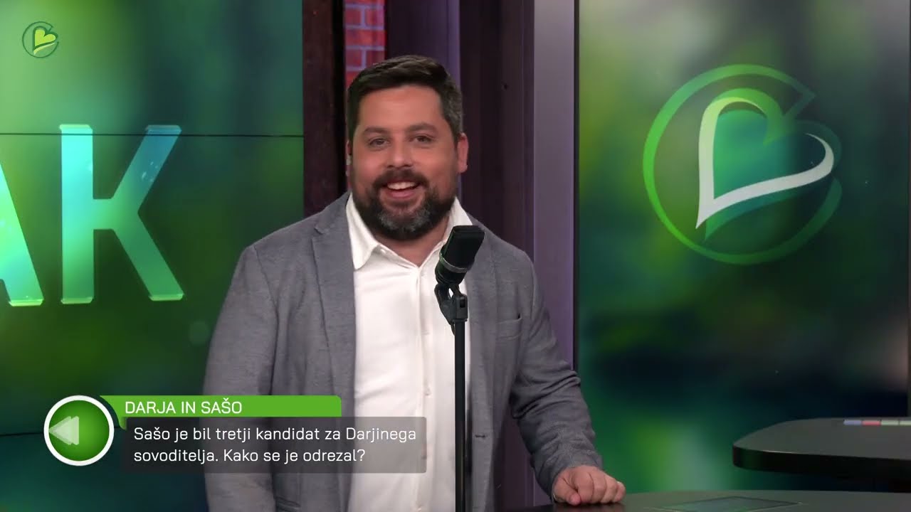 Naj kandidat za sovoditelja Darje Gajšek: Gasilec Sašo