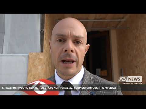 SINDACI IN RIVOLTA, CONTE: «LO STATO NON PENALIZZI I COMUNI VIRTUOSI» | 13/11/2022