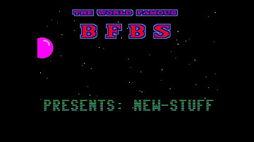 AMIGA-Demo "BFBS: New Stuff (Crack Intro)"