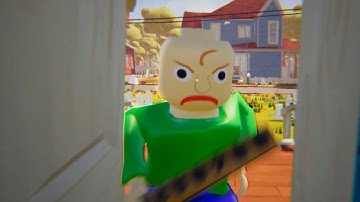 MY NEW NEIGHBOR LEGO BALDI - Hello Neighbor ACT 3