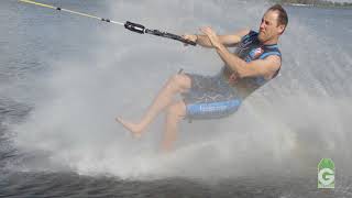 Barefoot Waterskiing Trick Tips w/ Keith St Onge - Back to Front One Foot Turn