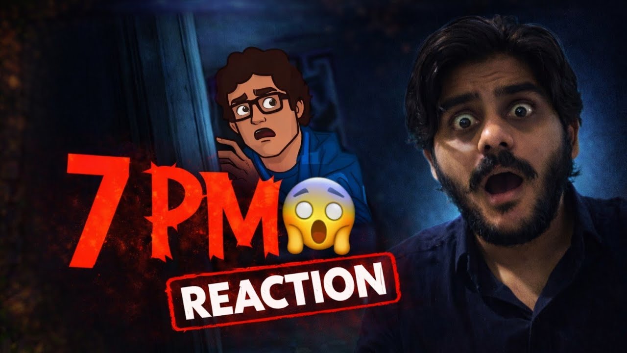 😱 7 PM Horror Story REACTION | Scary Pumpkin Horror | Hindi Horror Reaction