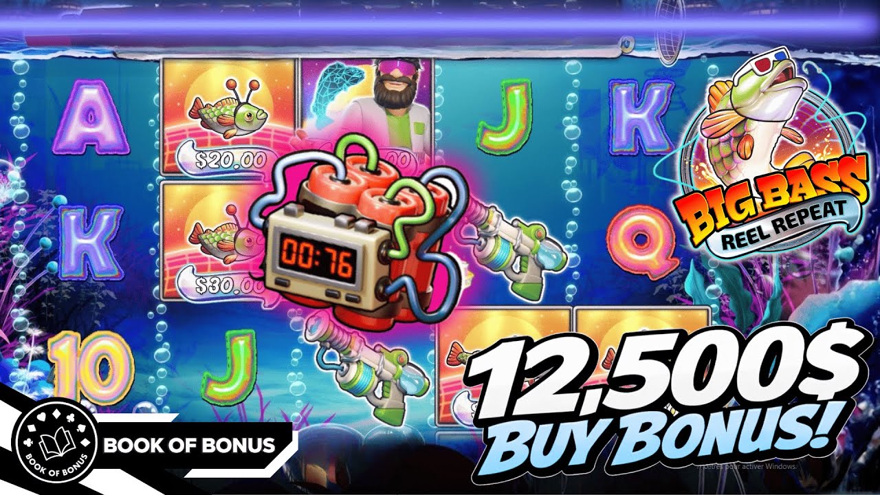 BIG BASS REEL REPEAT | MAX WIN with $12,500 Bonus Buy 😱