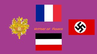 Історія Франції На Карті Истрия Франции History Of France (1900-2022) #Countries #France #Mappers