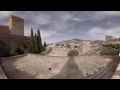 360 video: Alhambra View, Granada, Spain