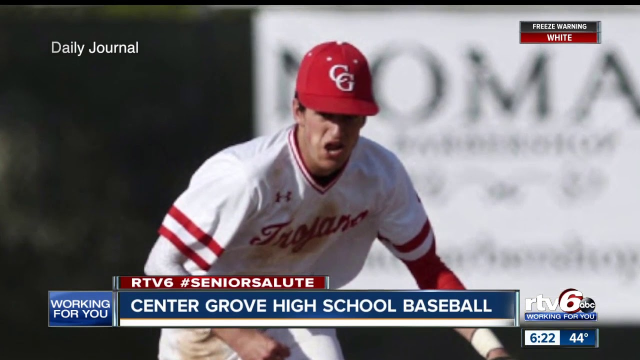 Senior Salute Center Grove High School baseball YouTube