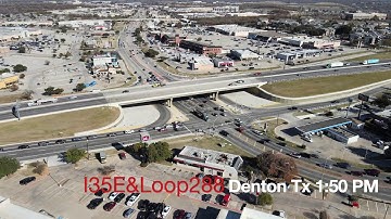 Denton Texas Interstate traffic