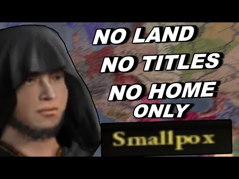 Playing Crusader Kings 2 As A Homeless Man - No Titles, No land Just Sadness