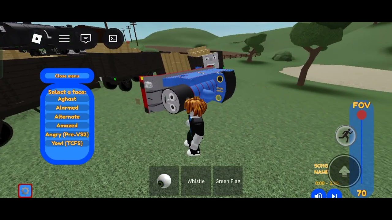 thomas comes off the rails but weird crash