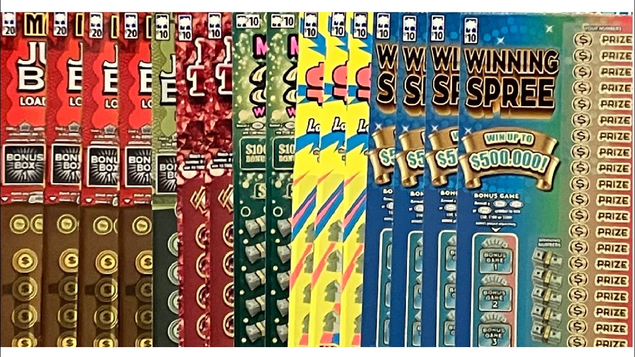 SC New Winning Spree Scratch-off Lottery 🎟 Ticket $200 Mix