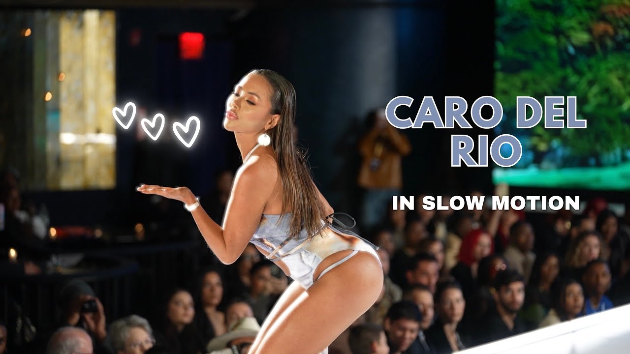 Caro Del Rio In Slow Motion | Model Compilation | NYFW 24’
