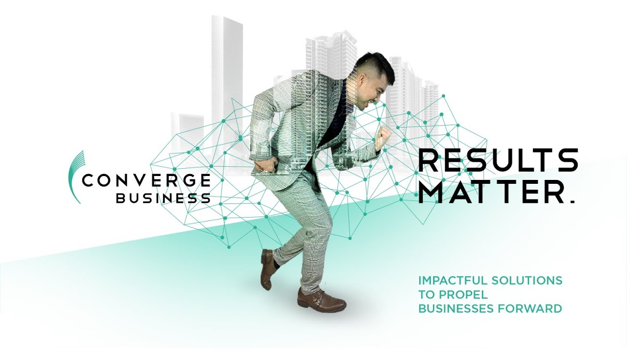 Business launch. Converge. Results matter - Burr & Forman. Results.