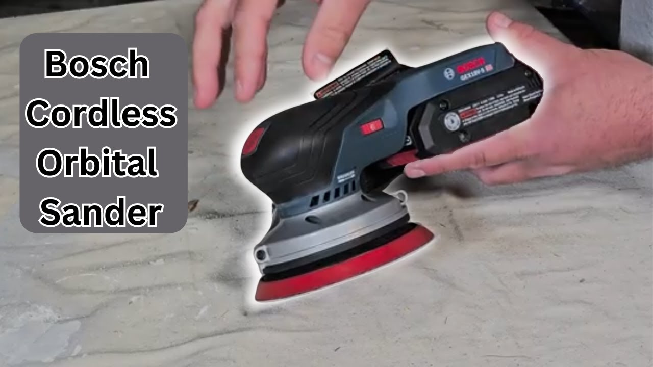 Bosch Orbital Sander - YouTube