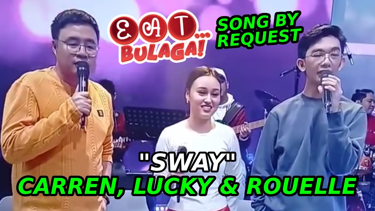 Dabarkads Carren Eistrup With The Clone Artists Rouelle & Lucky SING Sway | Eat Bulaga TVJ TV5 | IK