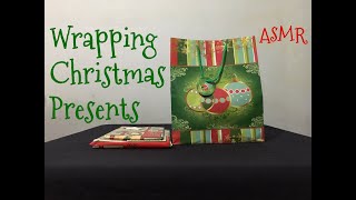 ASMR | Wrapping Christmas Presents - No Talking