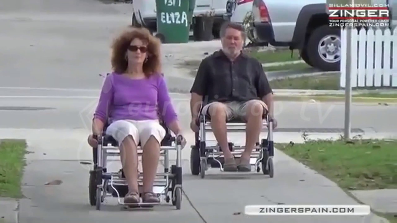 SILLA ELECTRICA ZINGER VIDEO COMERCIAL