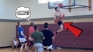 Pro Dunkers Take Over Gym! Dunking EVERYTHING!