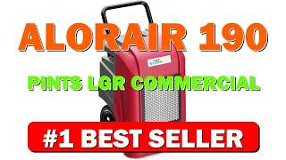ALORAIR 190 Pints LGR Commercial Dehumidifier with Pump &amp; Drain Hose - B0F9PDNFL1
