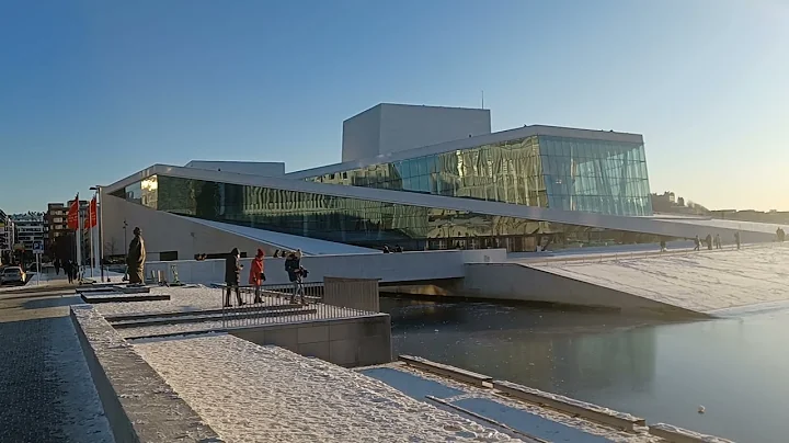 Opera House, Deichman Library: Bjørvika, Oslo.